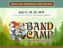 Tablet Screenshot of bandcampfest.com